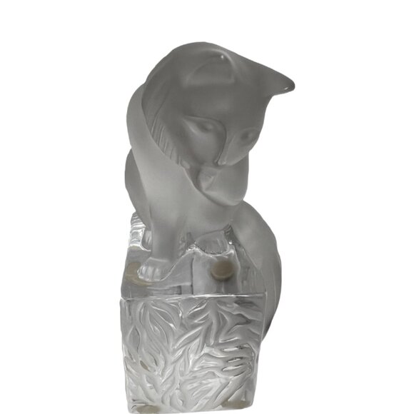 Lalique crystal cat - Picture 5 of 5